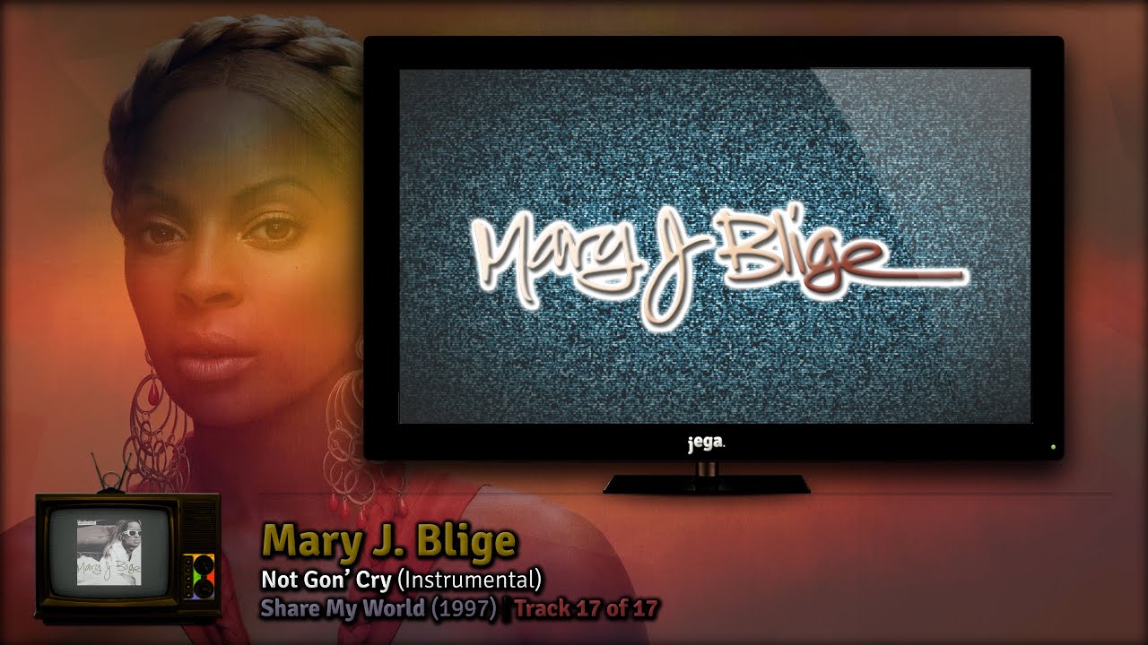 MARY J BLIGE  13 Mary J Blige   Not Gon Cry Instrumental