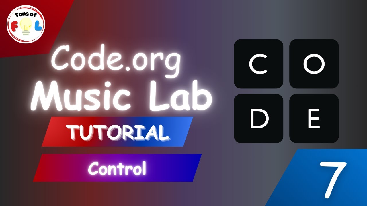 Code.org Music Lab Tutorial: Lesson 7 - Control - YouTube