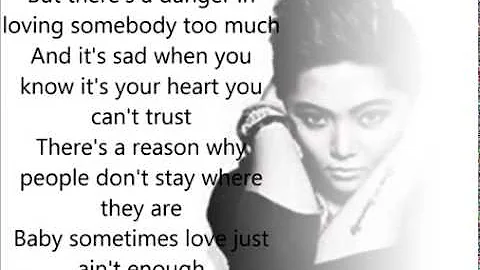 Sometimes Love Just Ain't Enough Lyric Video by «Charice»
