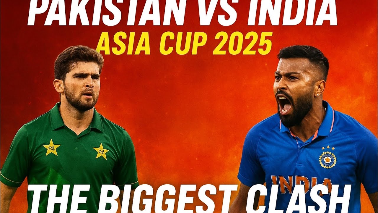 🔥 Pakistan vs India | Asia Cup 2025 | The Biggest Clash 🔥