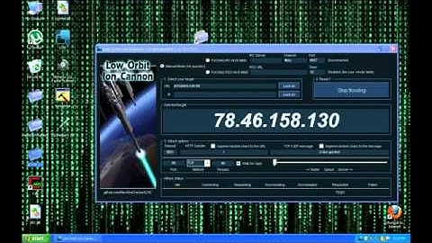 how to make dos attack with loic