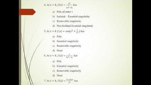 lecture on Singularities part 2