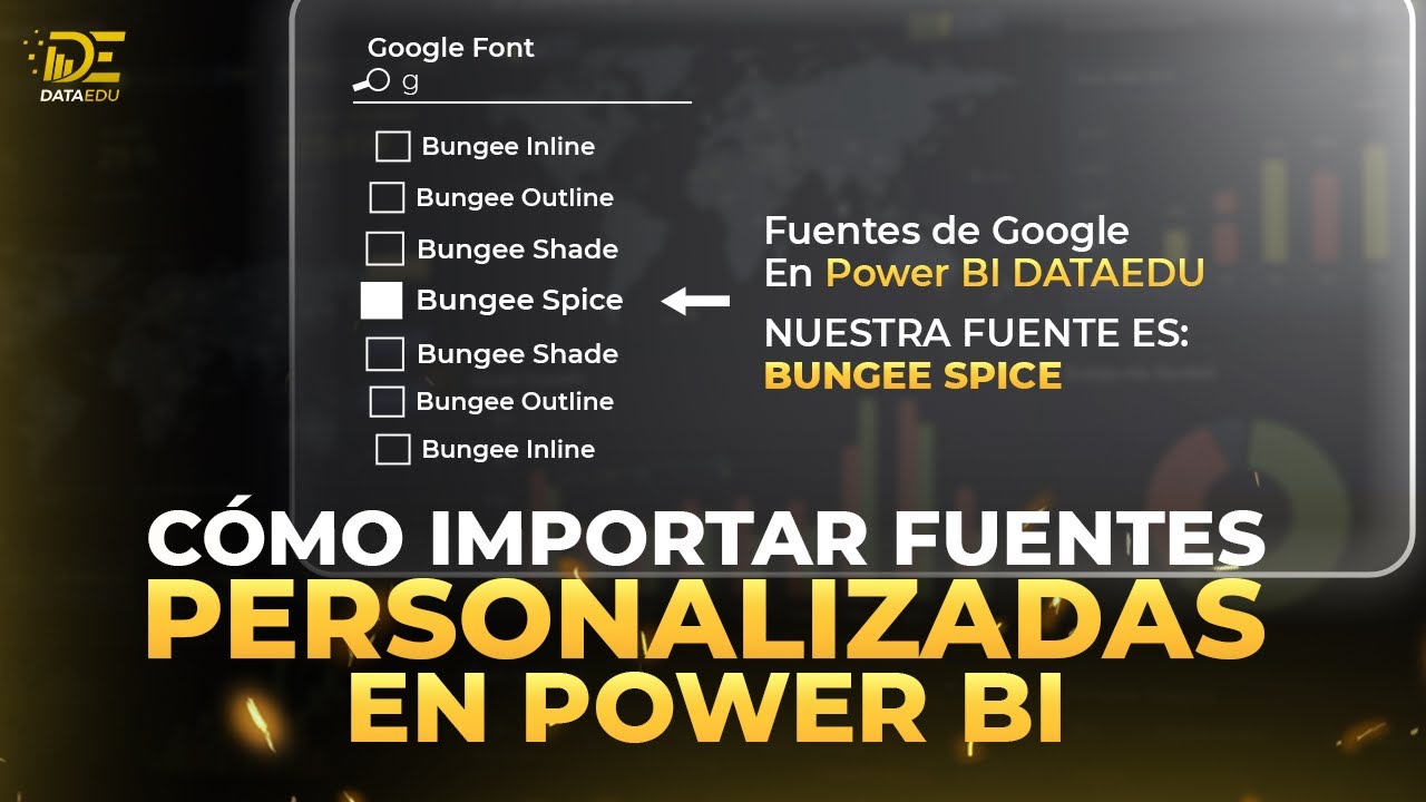 Cómo poner la fuente que quieras en tus tableros de POWER BI - YouTube