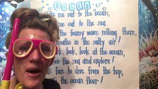 🐠 ‘OCEAN’ Poem Practice with Motions!