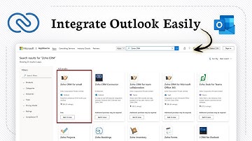 Outlook integreren met ZOHO CRM (CRM-integratie)