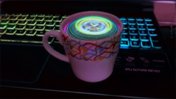 SciFi Cup Hologram Animation | After Effects