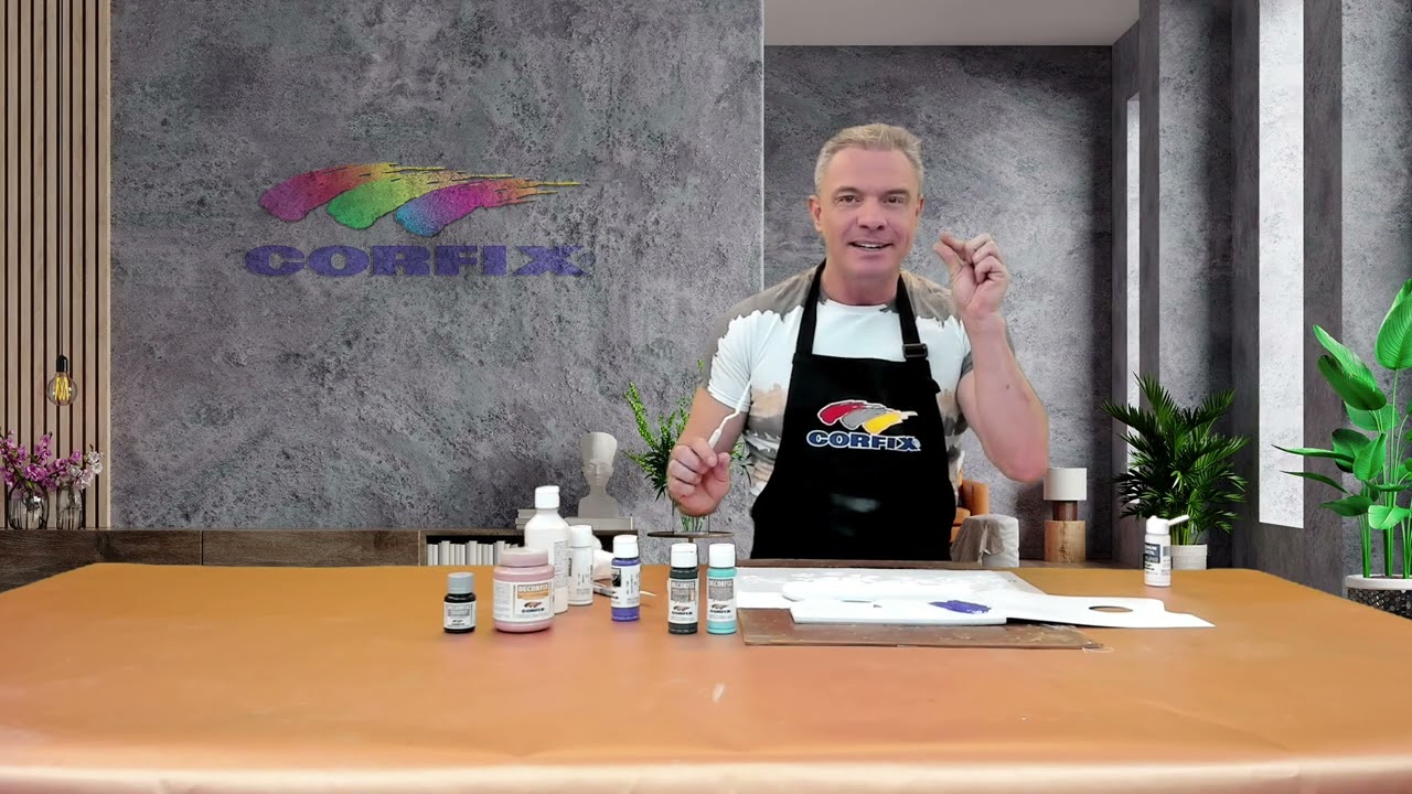 Transforme tinta acrílica em tinta para tecido