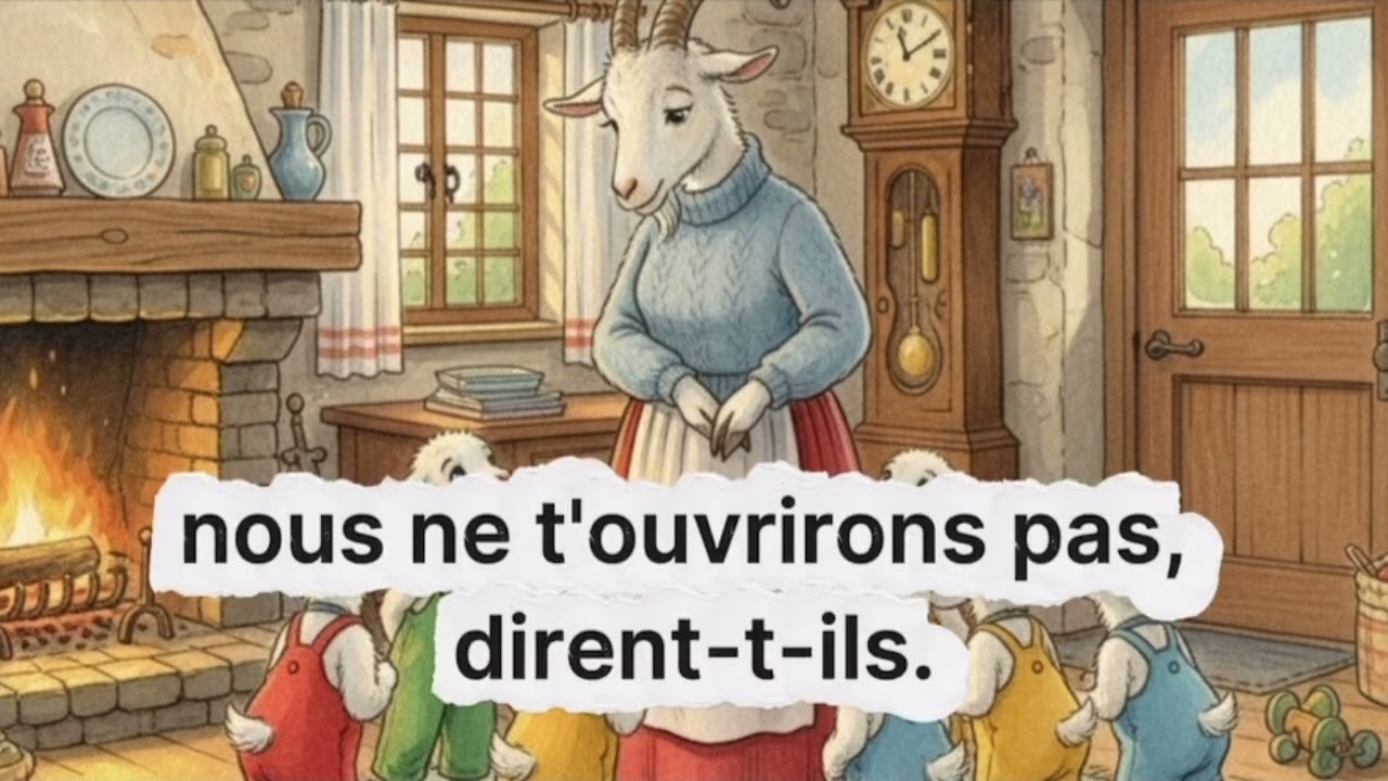 CE1 – Lecture de l’histoire « Le loup et les sept chevreaux » | Page 16 | Mot de Passe