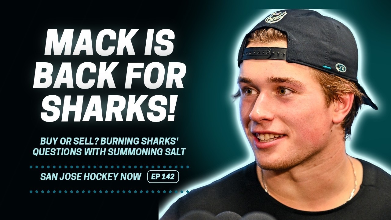 Celebrini’s Back! What Should Sharks Trade for Edvinsson? EP 142