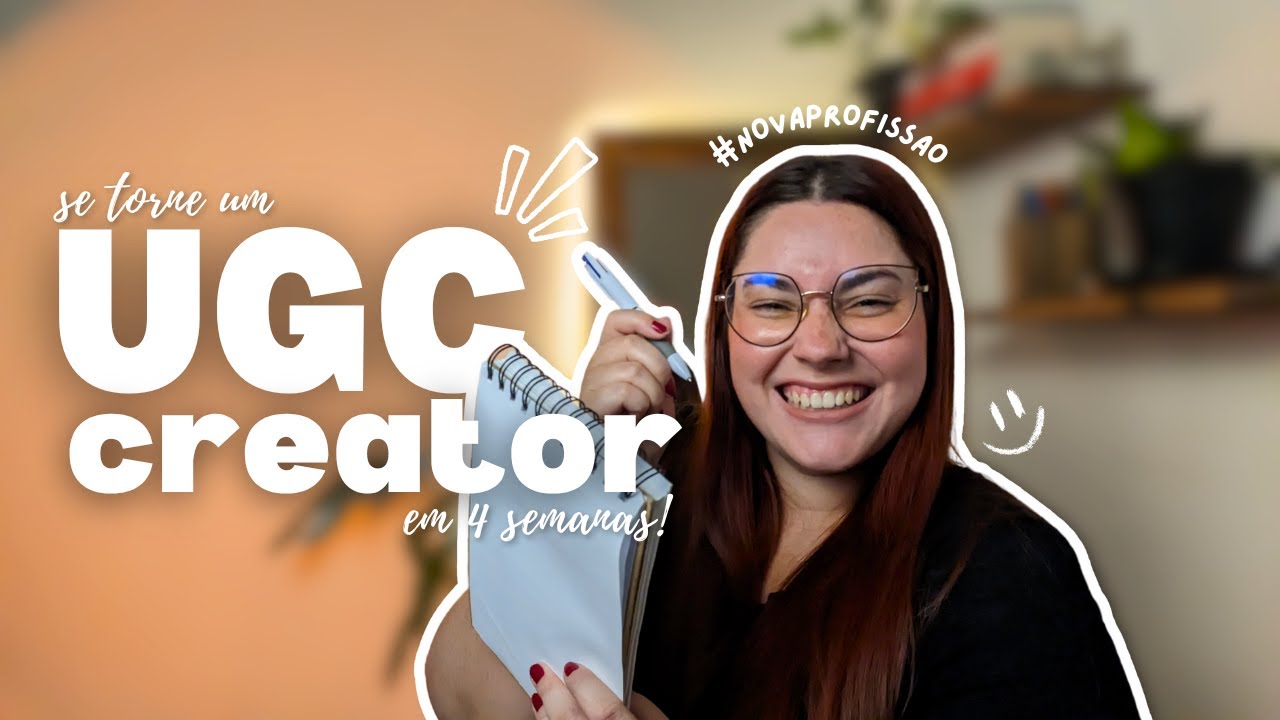 UGC CREATOR  EM 4 SEMANAS! 😲🧡 Comece agora a ganhar dinheiro com a internet!