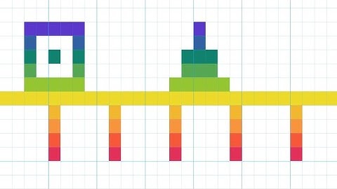 I recreated Stereo Madness in Chrome Music Lab!