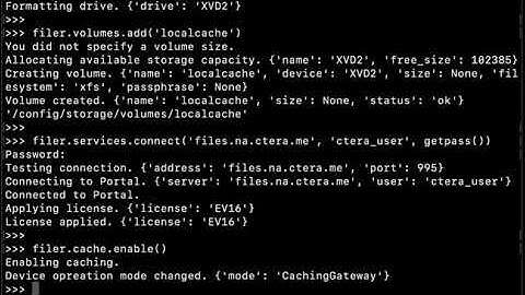 CTERA SDK: Global File Services for DevOps