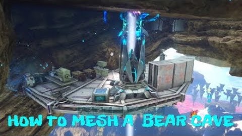 Ark | Centre MESH Method and OP Base Spot in 1 vid ? ? ? | Small Tribes | PVP | PS4