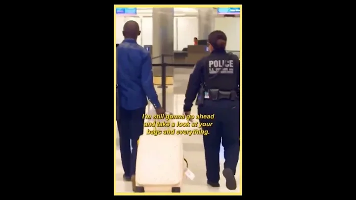 Airport security caught up African#bordersecurity #usaborder #policeaudit