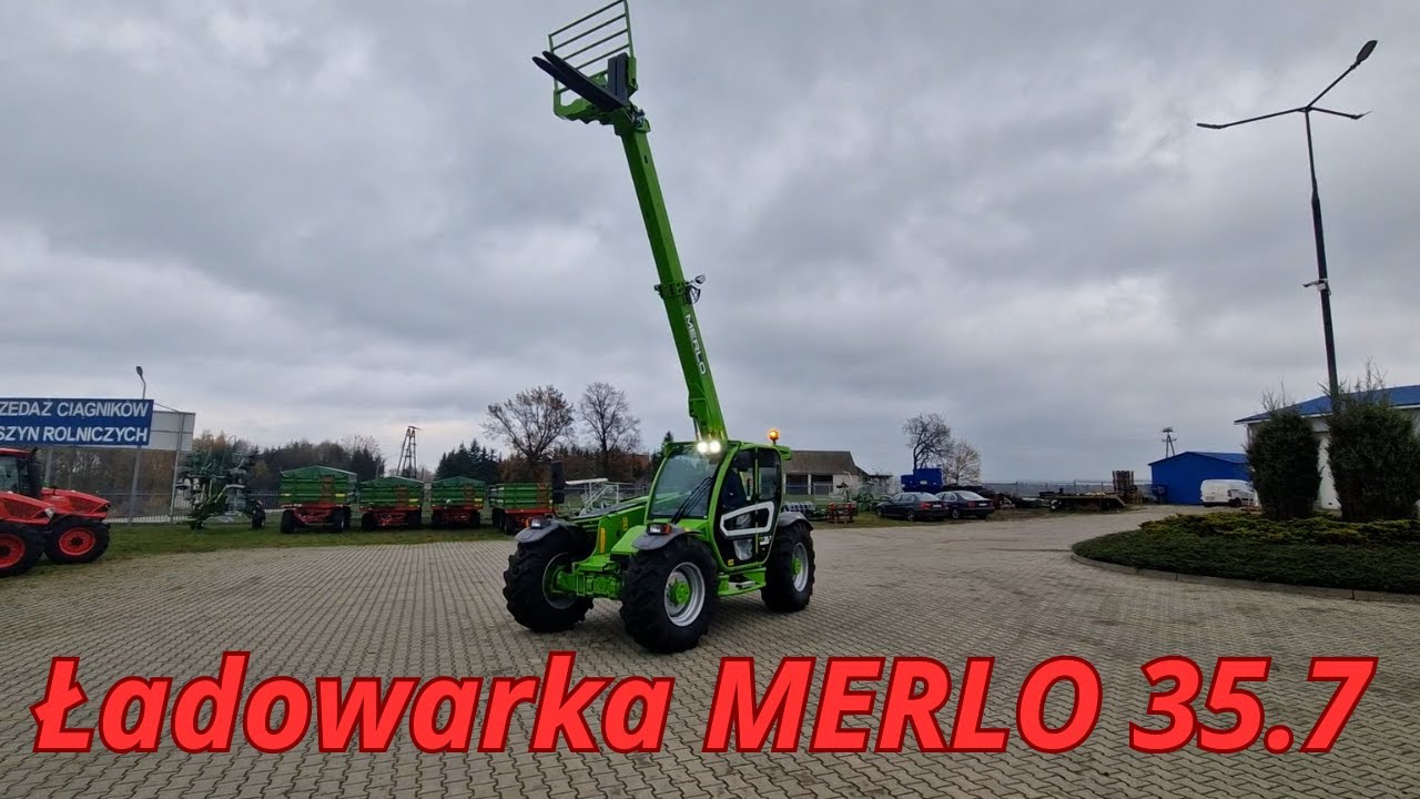 Wszystko co chcecie wiedzieć o ... Ładowarce Merlo 35.7 | Rolmech