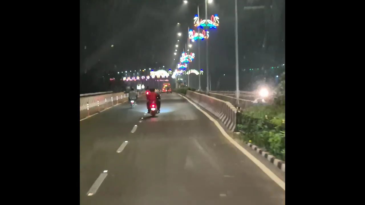 Statue of Unity to Ektanagar in the evening