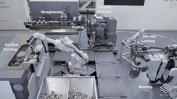 Working cell with robot for double end-formed and bent tubes | BLM GROUP