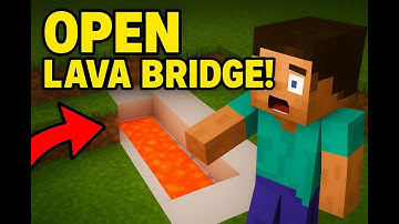 ⚡ “Minecraft LAVA BRIDGE That Actually Works!”