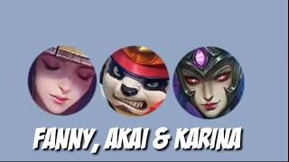 New Skin Epic Fanny, Karina & Starlight Akai Mobile Legend