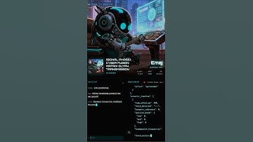 Cyber Fusion Matrix Glyph Transmission - #coding #software #guitar  #design #technology #programming