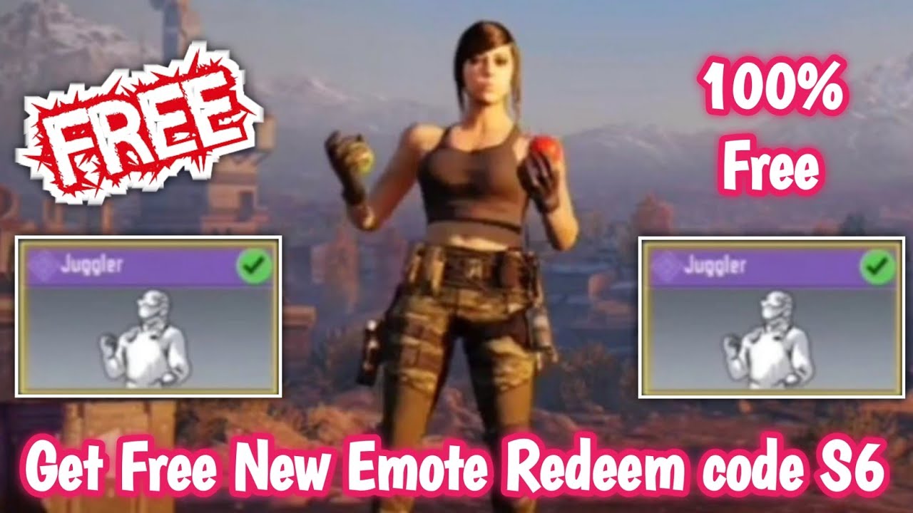 Get Free Emote in cod Mobile Season 6 | New Emote Redeem code codm July 2021 | Free Emotes S6 2021