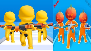 ✅Gun Clash 3D Levels Gameplay Walkthrough IOS, Android Max Update Gaming HDUI2AX