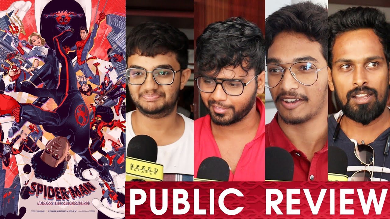 Spider-Man: Across The Spider-Verse Public Review | Spider-Man: Across The Spider-Verse Review Tamil