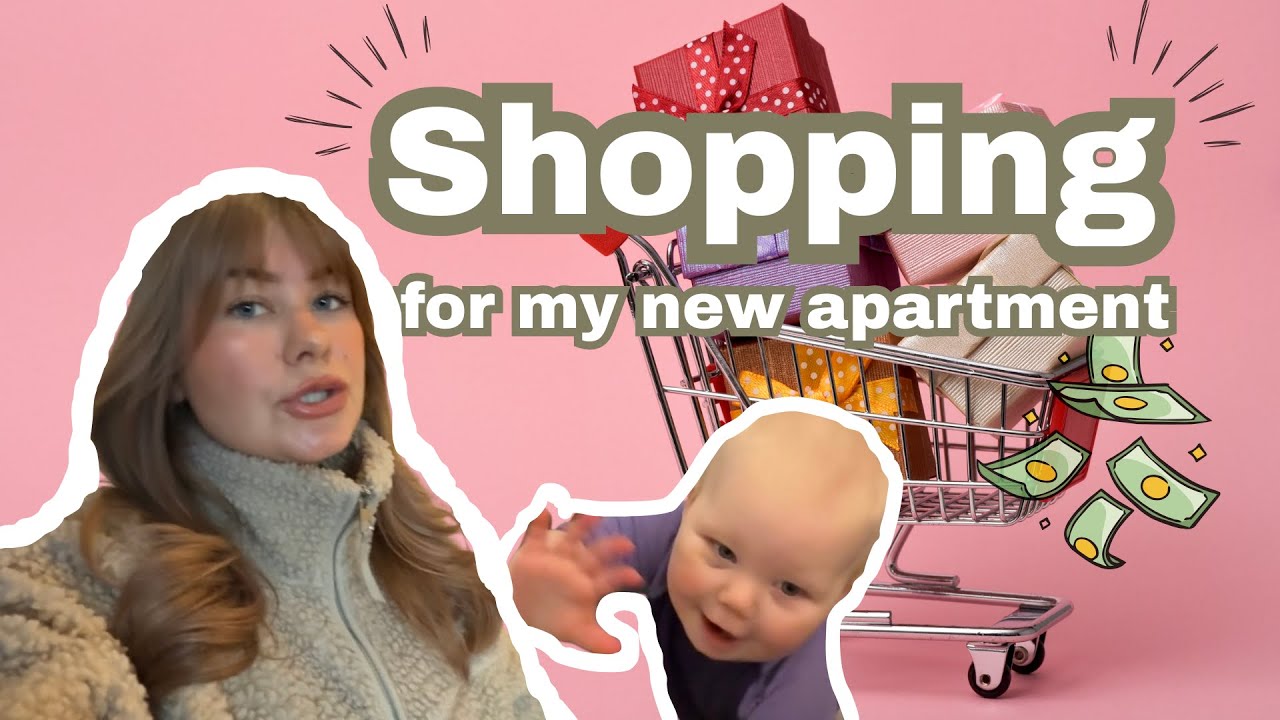 Come shopping with me + sneak peak of my new apartment👀