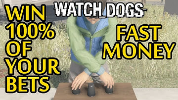 Watch Dogs - FAST Money for Beginners - Win the Shell Game EVERY Time (Watch Dogs Gameplay)