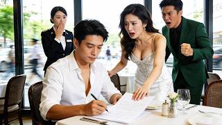 Iniwan siya ng babae para sa unang pag ibig—nang ngumiti siya't pirmahan diborsyo,panic babae!