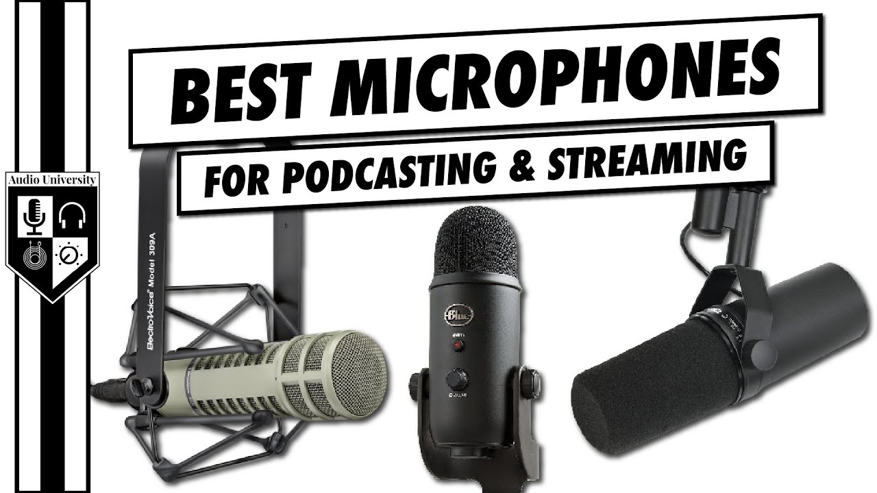 4 Best Podcast Microphones Under $100