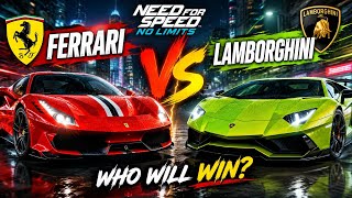 Ferrari VS Lamborghini ! Who will won Racing  🏎️ ? screenshot 3