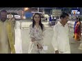 Actress Trisha Krishnan Offers Prayers At Tirumala Ahead of TN Polls