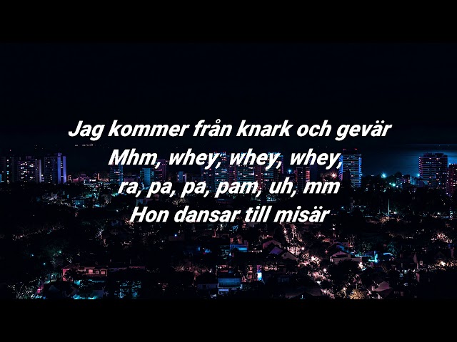 Haval - Dansa till Misär (lyrics)