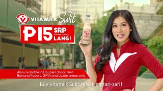 Vitamilk Sulit 200ml, now available sa inyong suking sari-sari store!