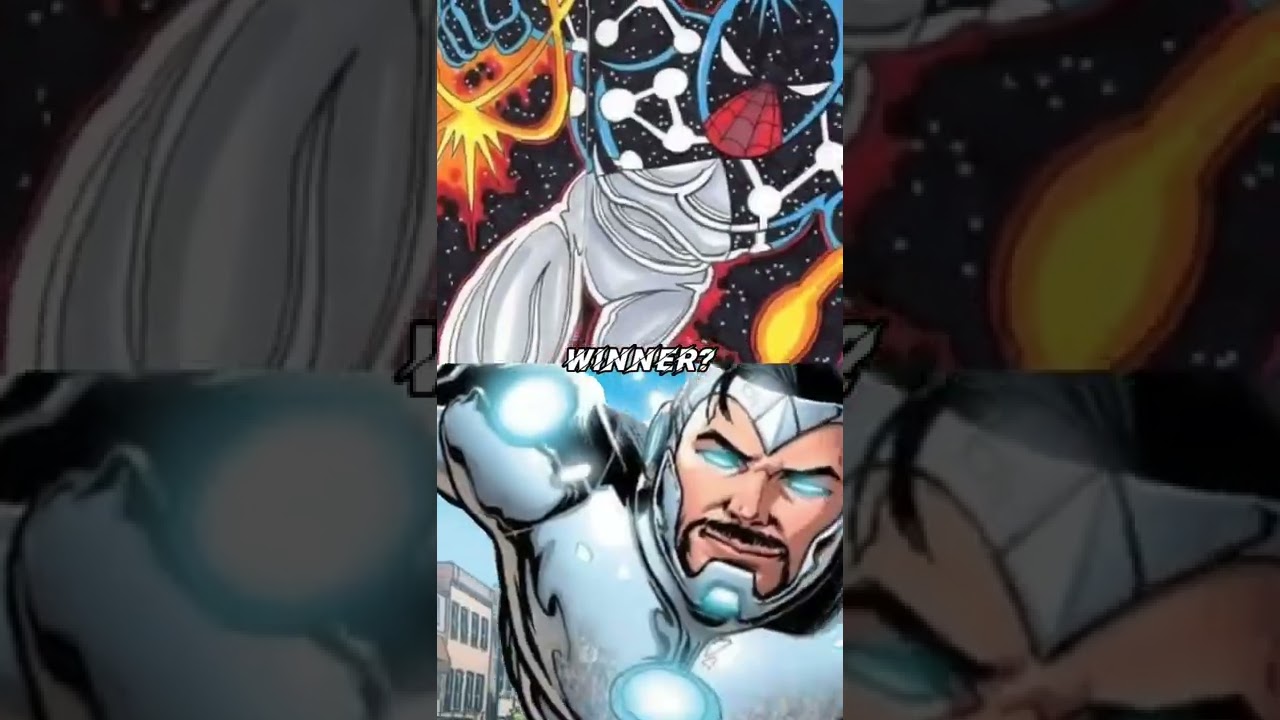 Cosmic Spider-Man vs superior iron man. And Superman