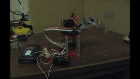Picaxe Controlled Meccano Robot Arm