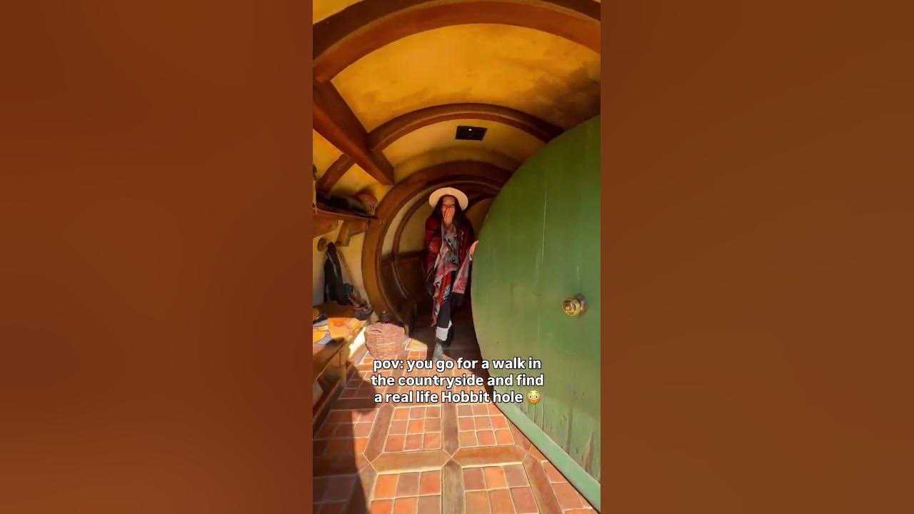 I THINK WE JUST FOUND THE SHIRE 😳🧙‍♂️💍 Welcome to Hobbiton, the iconic movie set from The Lord