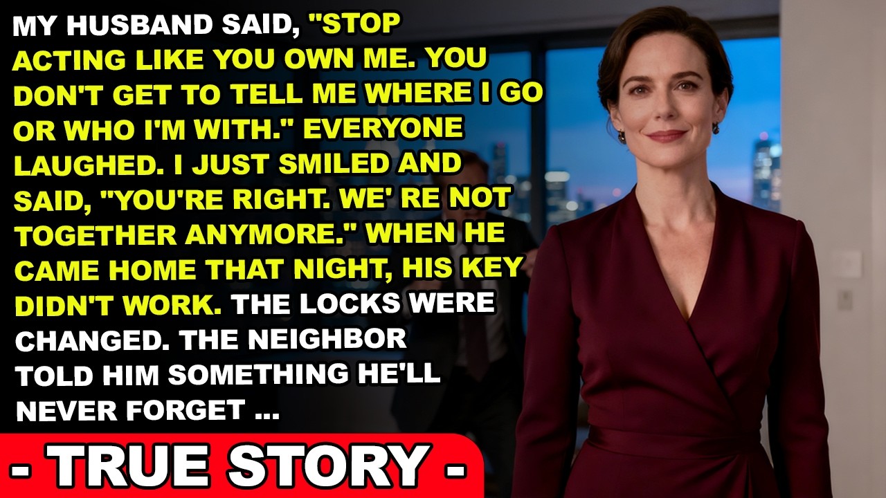 My Husband Laughed at Me Publicly — Now I Own the Penthouse and the Company