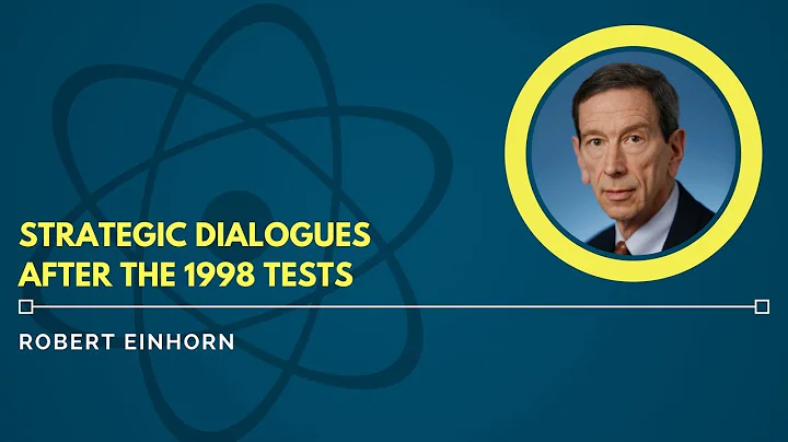 Robert Einhorn on the Strategic Dialogues after th...