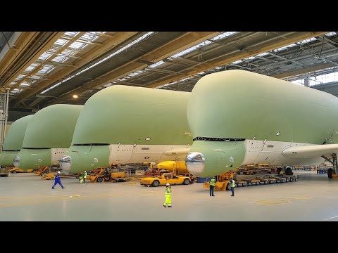 هكذا ت صنع أكبر وأغرب طائرة شحن في العالم عبقرية الإنسان في عالم الطيران