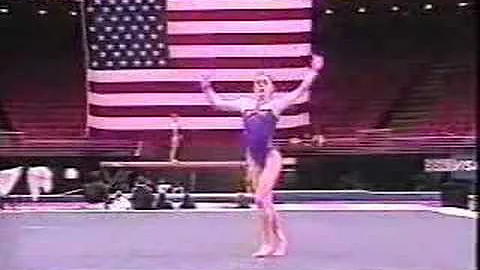 Kaitlin White- 2002 Podium Meet Floor