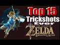 Top 15 breath of the wild trickshots of all time the legend of zelda breath of the wild