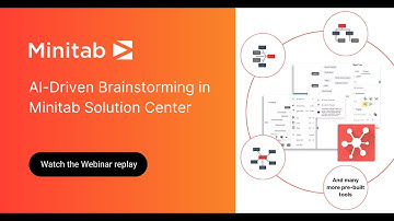 AI-Driven Brainstorming in Minitab Solution Center
