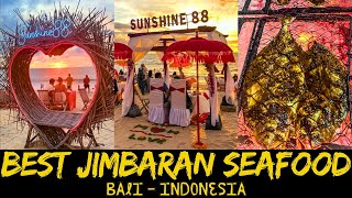 BEST Beachfront Seafood Restaurant in JIMBARAN Bali | FAMOUS Seafood in Bali - Sunshine 88 Seafood
