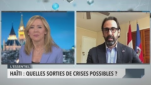 Crise en Haïti : entrevue avec l’ambassadeur canadien André François Giroux – 18 mars 2024