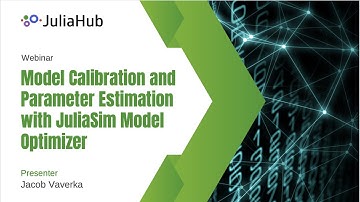 Model Calibration and Parameter Estimation with JuliaSim Model Optimizer