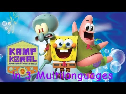 Kamp Koral Intro in 3 Multilanguages