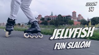 Jellyfish - Fun Style Slalom moves on inline skates - lesson 14