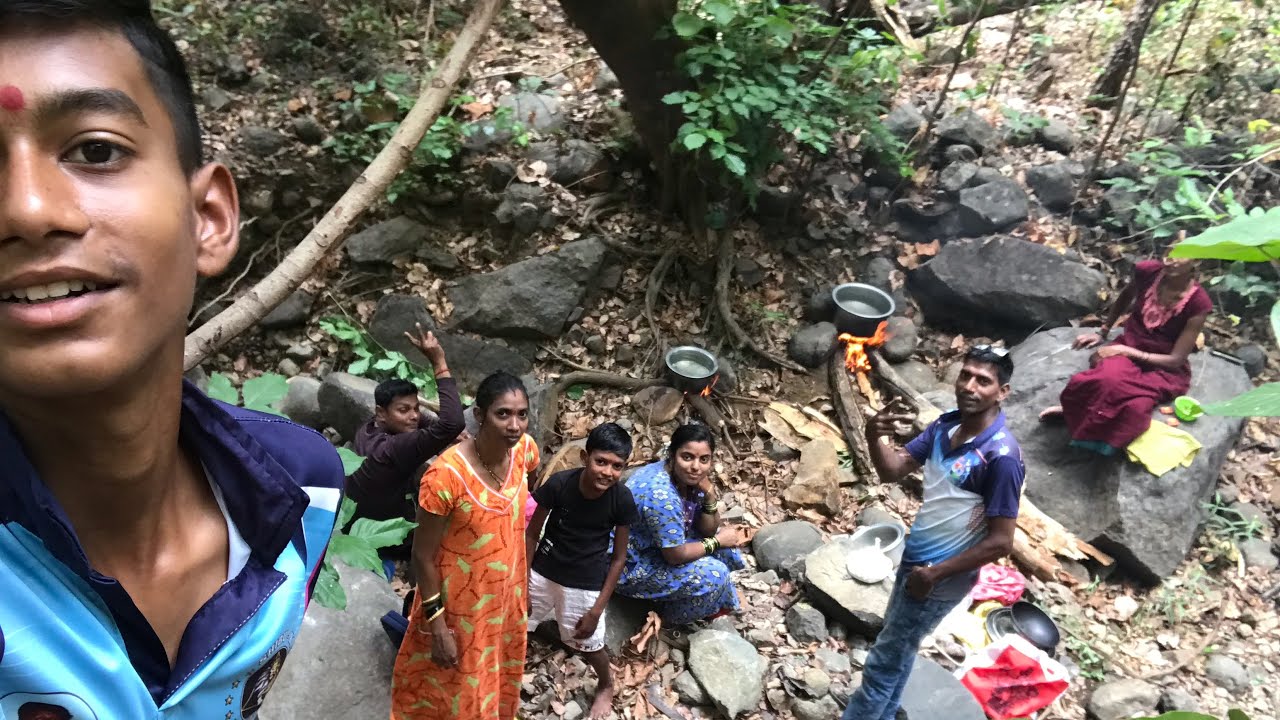 जंगलात फॅमीलि सोबत खुप मजा आलि..😂🔥❤️#palghar #jungle #funny